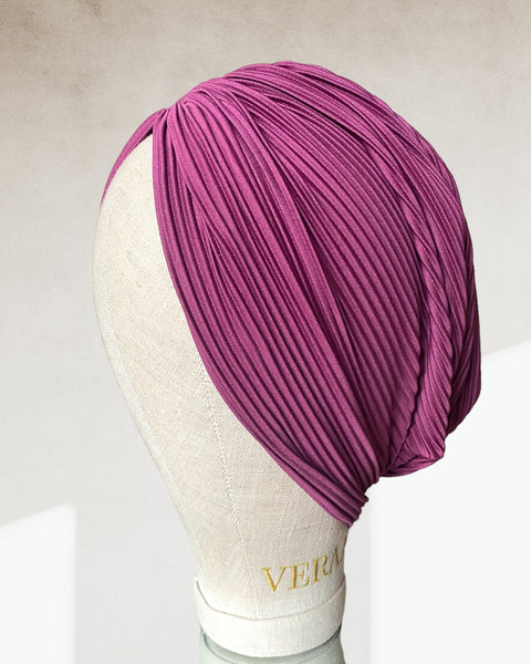 Sya turban in purple