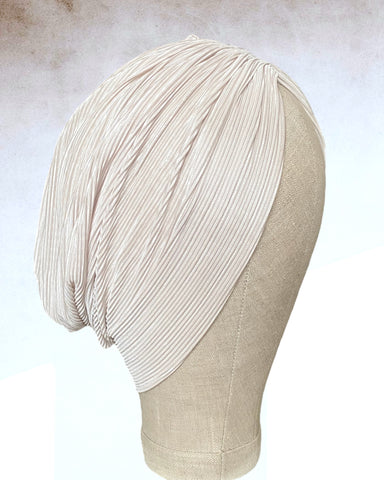 Sya satin plisse turban available in  6 colours