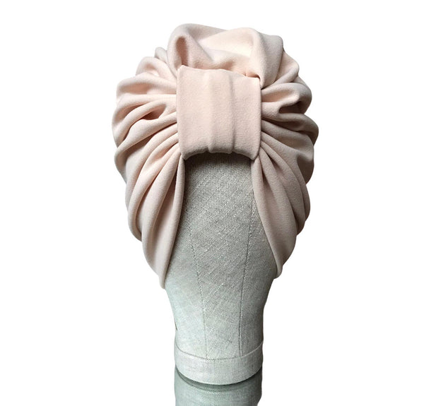 Nude Pink classic turban