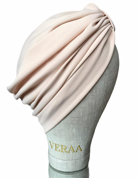 Nude Pink classic turban