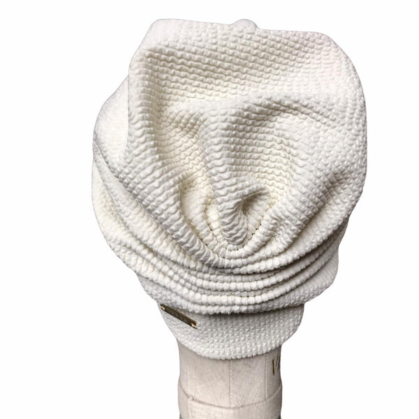 Ivoory crinkle turban