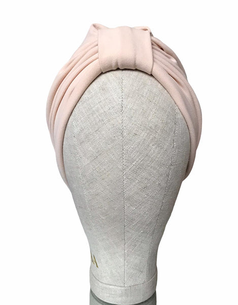 Nude Pink classic turban