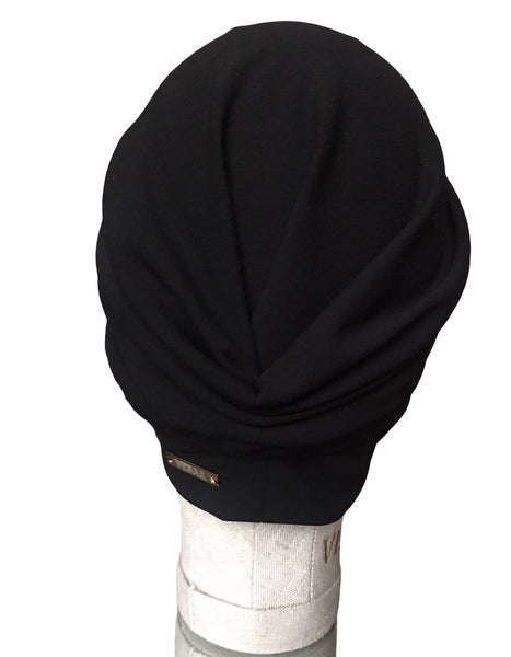 Black  classic turban