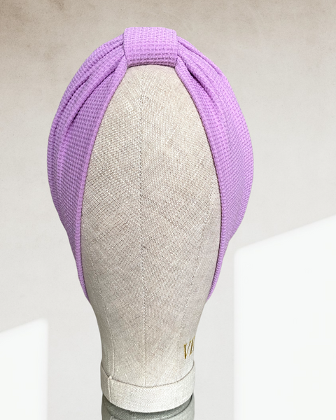 Purple classic turban