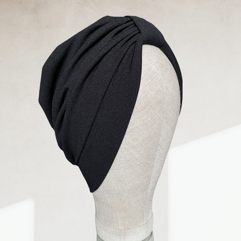 Black  classic turban
