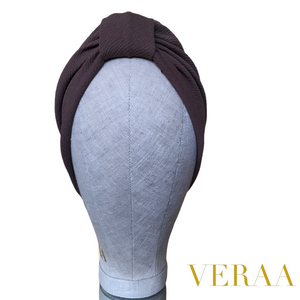 Mocha texture jersey Turban