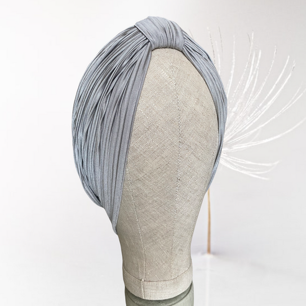 Silver grey turban