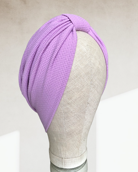 Purple classic turban