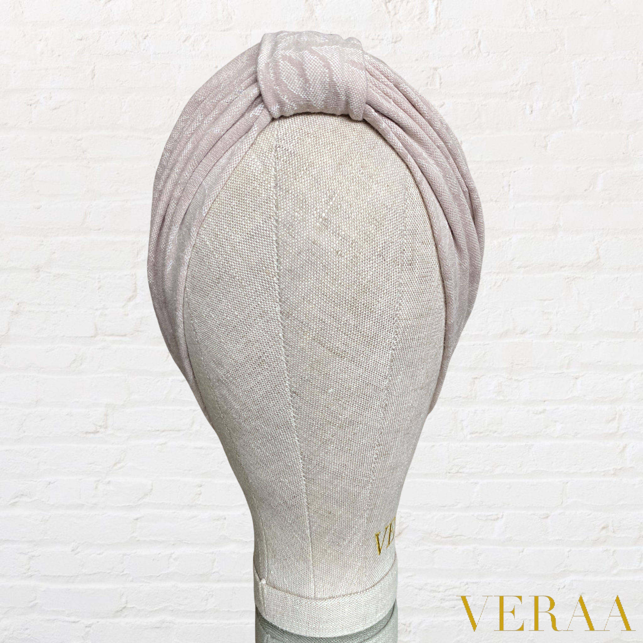 Jacquard jersey turban