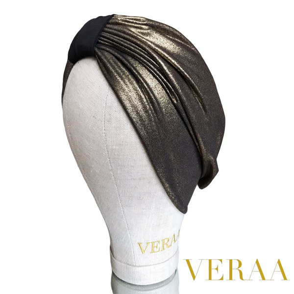 Golden black turban