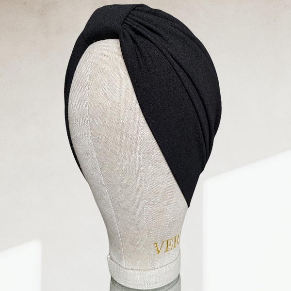 Black  classic turban